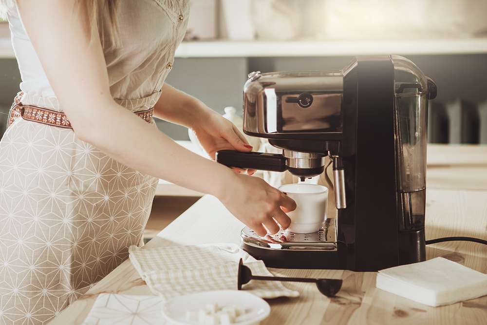Kleine Espressomaschine für zuhause oder das Büro