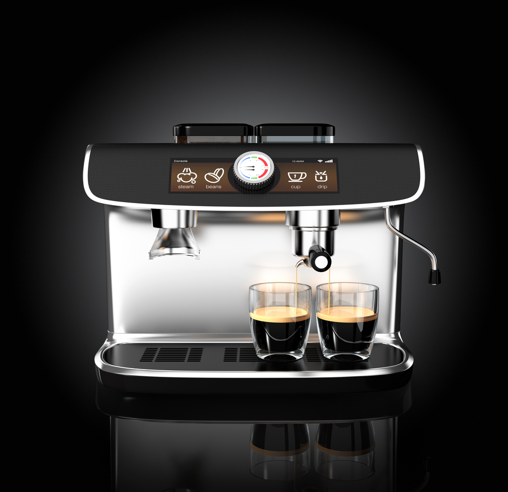 Kleine Espressomaschine