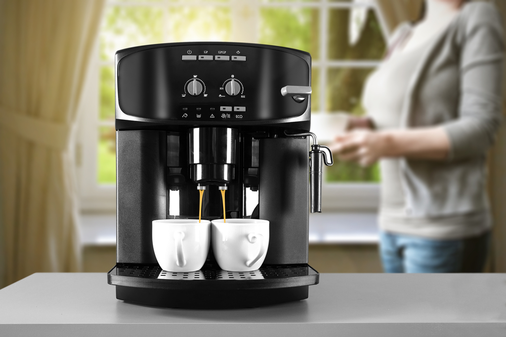Kleiner Kaffeeautomat für den Privathaushalt
